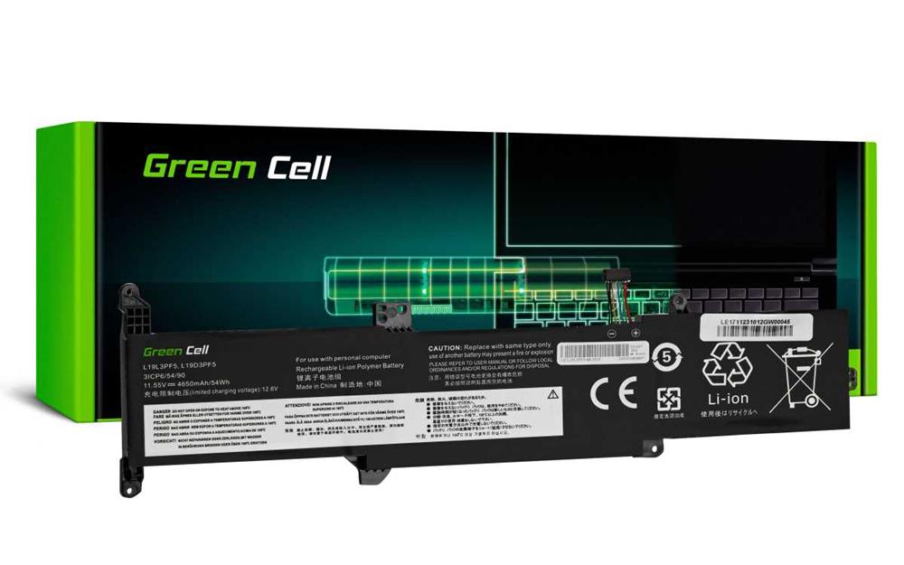 Green Cell L19c3pf7 L19d3pf5 L19l3pf5 Battery For Lenovo Ideapad 3-14ada05 3-14iil05 3-14iml05 3-15a