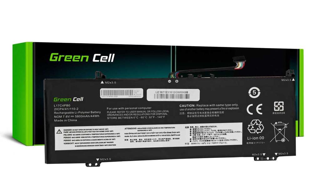 Green Cell Battery L17c4pb0 L17c4pb2 L17m4pb0 L17m4pb2 For Lenovo Ideapad 530s-14arr 530s-14ikb Yoga