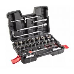 Top Tools Socket Wrenches 1/4   1/2  Set Of 47 Pieces