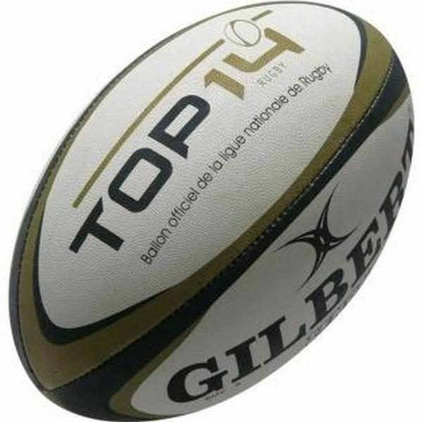 Bola de Rugby Gilbert Top 14 Mini - Men's Réplica 17 X 10 X 6 Cm 
