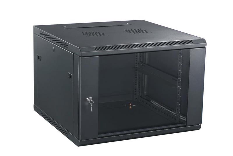 Gt Networks 19  Standardline Wall-Mounted Cabinet 9u 600x600mm; Black