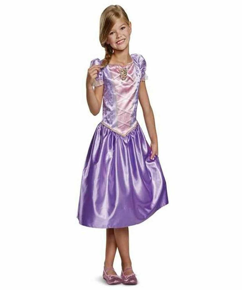 Fantasia para Crianças Disney Princess Rapunzel 7-8 Anos 