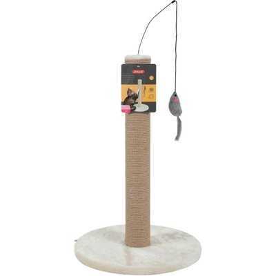 Zolux Cat Scratching Post With Toy 63 Cm - Beige