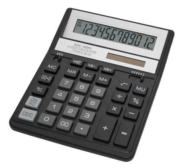 Citizen Sdc-888x Calculadora Pocket Calculadora F.