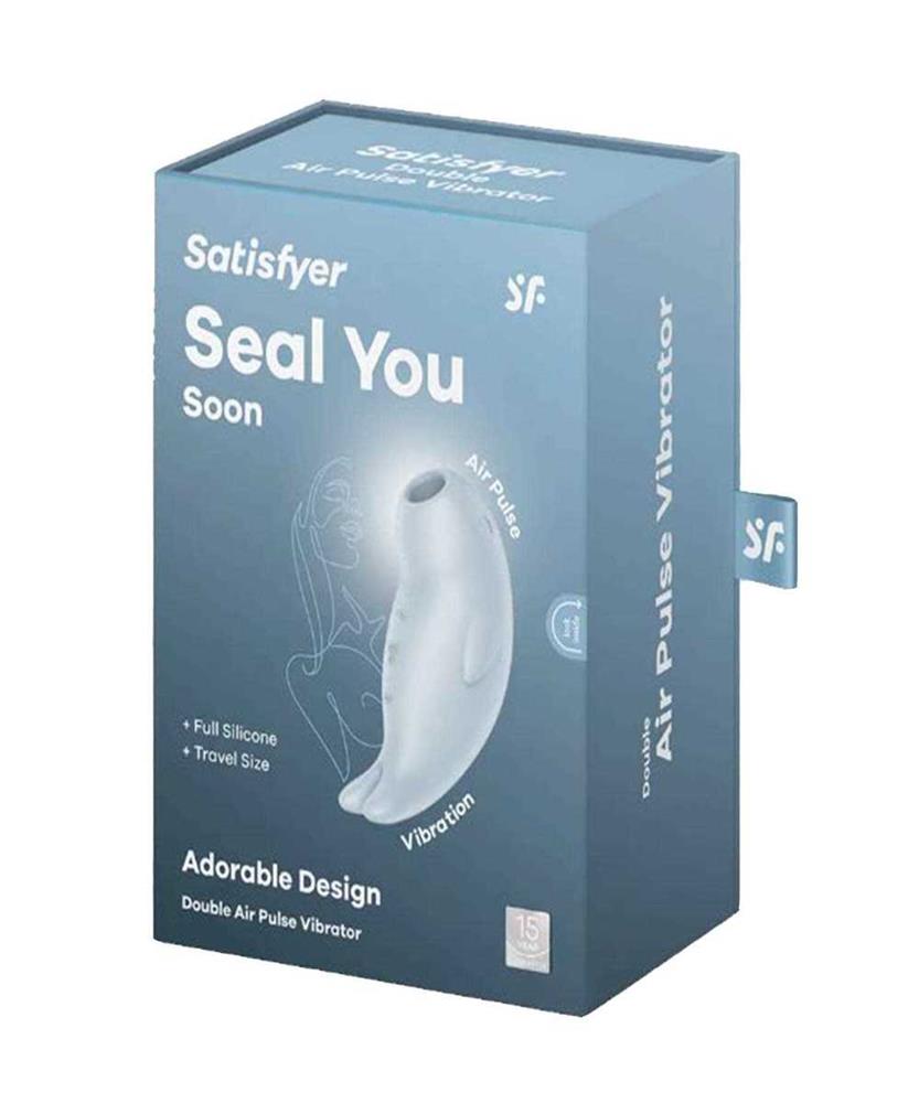 Satisfyer Seal You Soon Vibrador Duplo Airpulse 1u