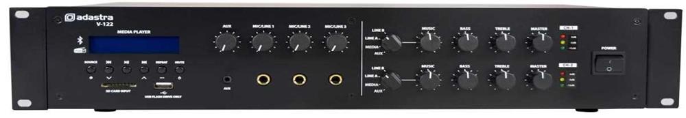 V-122 Mixer-Amplifier 100v With Dab+/Fm/Usb/Sd/Bt