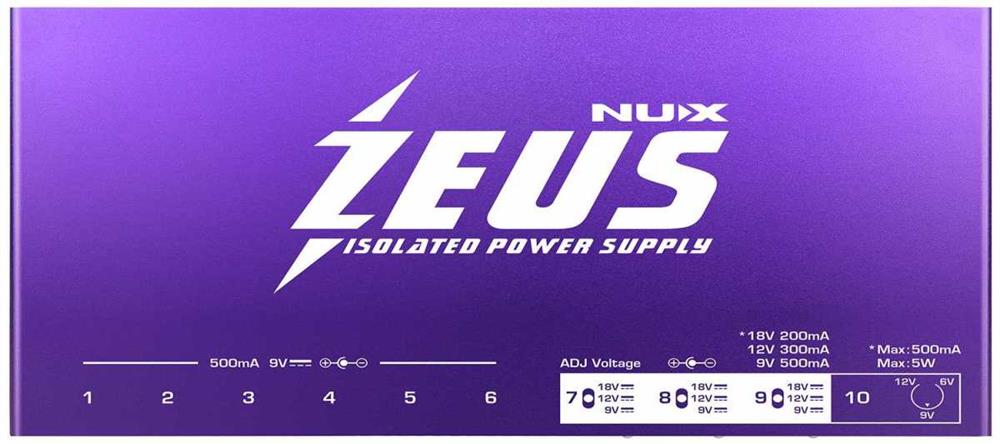 Zeus Guitar Pedal Power Supply