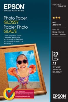 !photo Paper Glossy   A3 20 Sheets   200g/Sqm