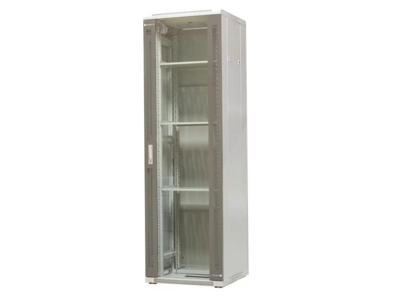 Emiternet Free-Standing Frame Cabinet Emiternet Top  42u  Front Door Sheet Metal/Glass  600x600x1980