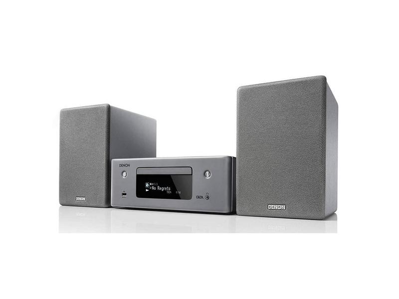 Denon N-10gy Mini Sistema de Áudio 130 W Cinzento