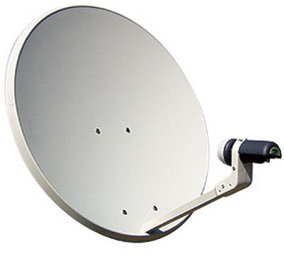 Antena Satelite Aluminio 80cm Modelo Litoral