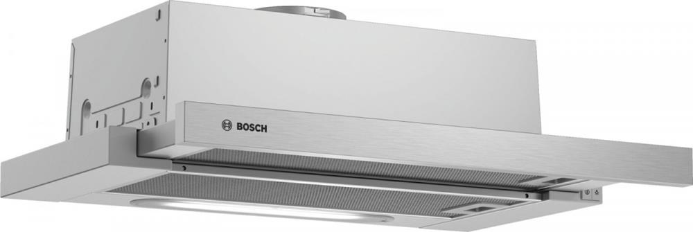 Bosch Serie 4 Dft63ac50 Cooker Hood Semi Built-In (Pull Out) Silver 360 M3/H D