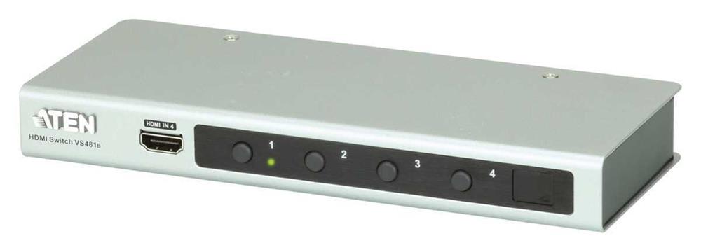 Aten Vs481b - Video/Audio Switch - 4 Ports
