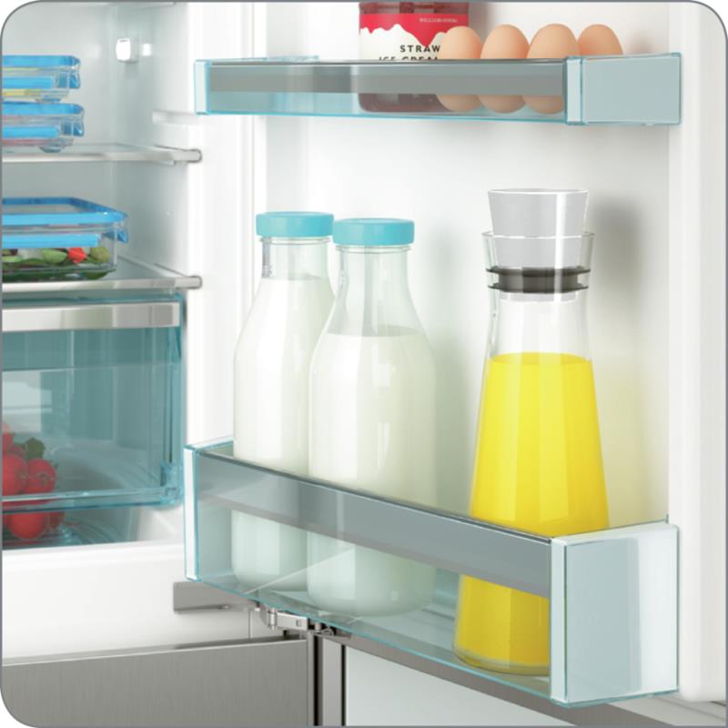 Garrafa Refrigeradora Flow Slim Vidro 1l Tefal Branca - K3050112