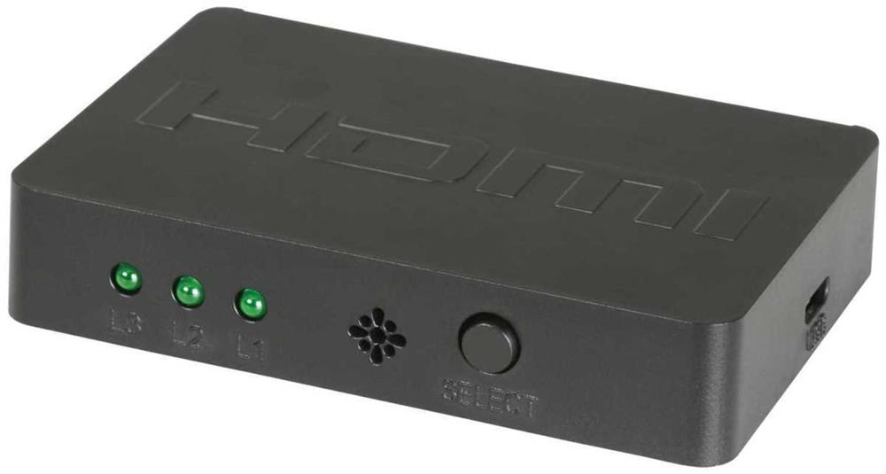 Mini Hdmi Switch 3x1 W/Ir