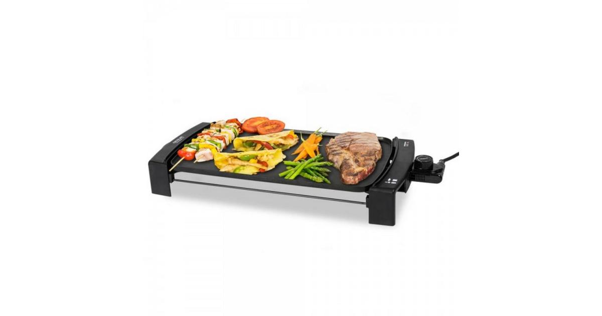 Cecotec Plancha de Asar, Grill Eléctrico Black and Water 2500