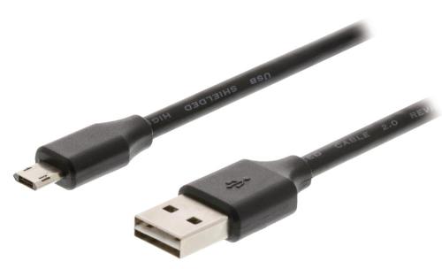 Cabo Storm USB2.0 X USB Micro CBUS0018 0,9m Preto (Android) - Equipamentos  e acessórios audiovisuais