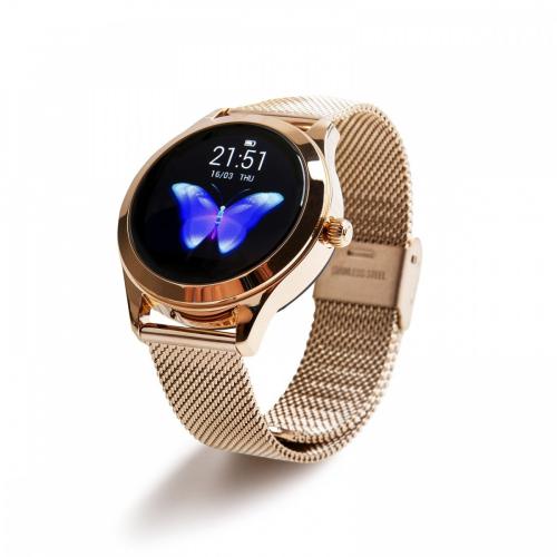 Smartwatch COOL Elite Silicone Cream (Saúde, Esporte, Sono, IP67, Jogos) -  Cool Accesorios