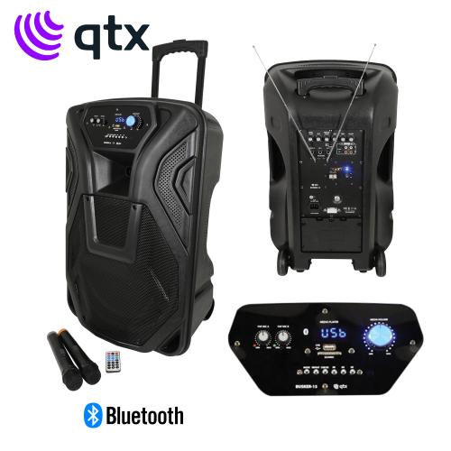 Em breve, coluna de som portátil, compatível com tecnologia Bluetooth 5.0  e TWS-200W 12V/3,2A BAT-USB-AUX IN